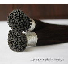 Wholesale 18 Inch Brown Color I-Tip Human Hair Virgin Hair Remy Hair Extension Raw Hair